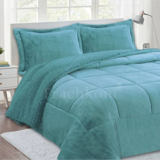 Couette Agneau "Lucas" CP Turquoise